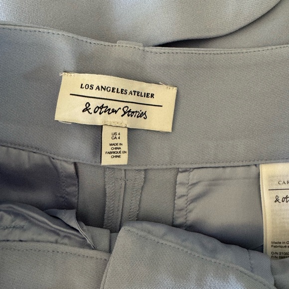 & other stories baby blue suit - Picture 5 of 5